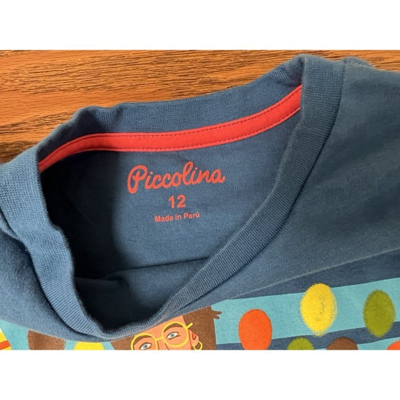 Piccolina Girls 12 Billie Jean King Shirt - Picture 3 of 5